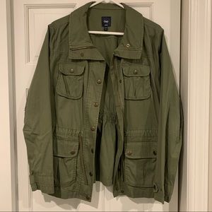 Gap Army Green Utility Jacket XL
